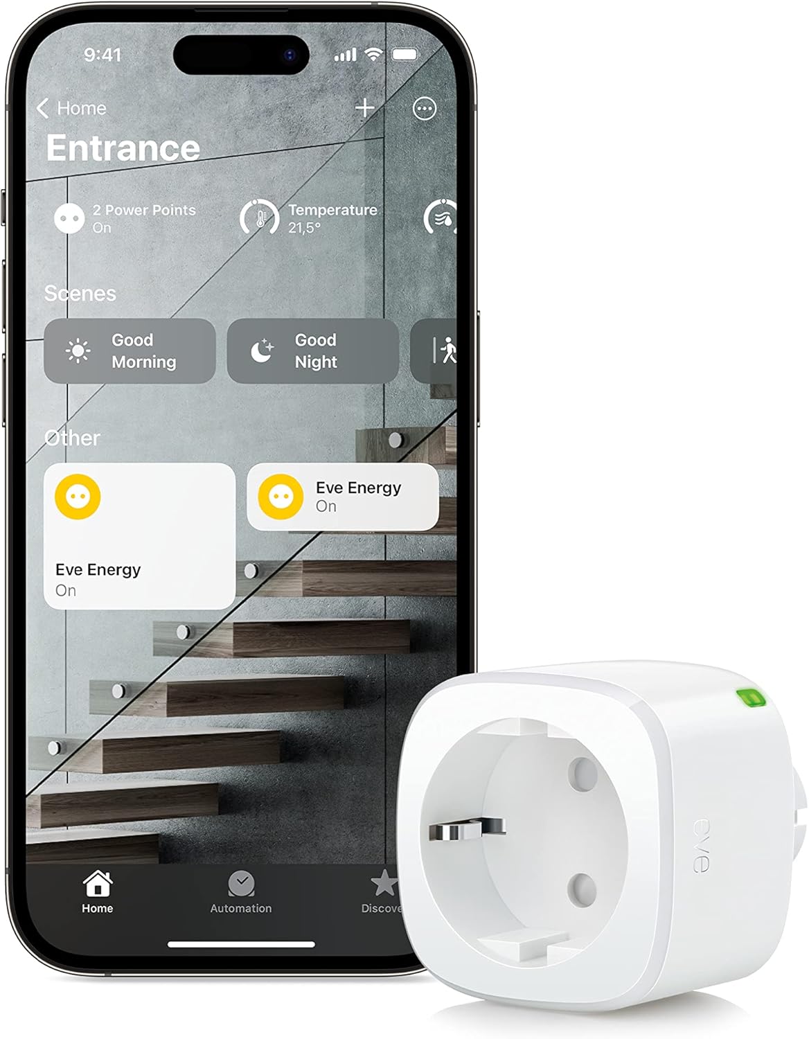 Eve Energy Matter — prise connectée premium Thread