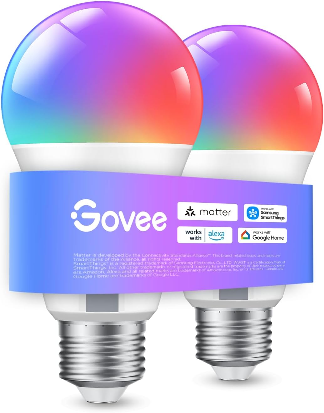 Govee Ampoules Connectées Bluetooth (lot de 2)